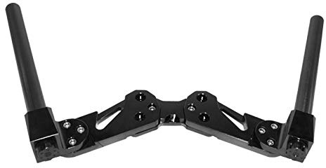 For Honda Grom MSX125 Motorbike Fork Tube Clip On Handlebars Motorcycle Motified Handle Bar Riser Racing ATV Expansion Handlebar Black