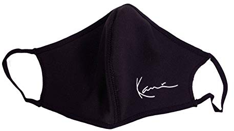 Karl Kani KK Small Signature Face Maske Gesichtsmaske schwarz (M/L)