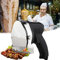 ZhiLianZhao Electric Slicer Knife, Professional Electric Gyro Slicer, with 0-8mm Thickness Can Adjusted, for Effectively Cut Meat And Bones
