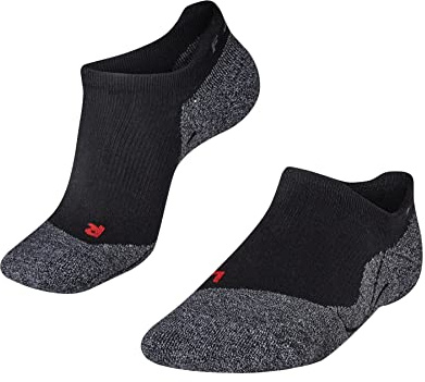 FALKE Herren Laufsocken RU3 Comfort Invisible M In Lyocell Funktionsmaterial antiblasen 1 Paar, Schwarz Black-Mix 3010, 39-41