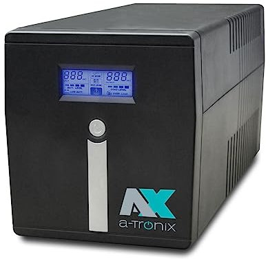 a-TroniX UPS Backup Pure 1000VA, Line-Interactive USV, 1000VA, 700W