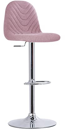 möbelando Bistrostuhl 2er-Set Casino aus Webstoff in rosa. Abmessungen (BxT) 41x52,5 cm