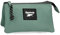 Reebok Elsie Trousse De Toilette Trois Compartiments Vert 17,5x9,5x2 cms Polyester