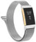 Vancle nur für Fitbit charge 2 Armband für Damen Herren,Metall Mesh Edelstahl Ersatzarmband Uhrenarmband für charge 2 Armband(S,Silber)