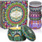 Scented Candles Aromatherapy Gift Set: 4 Pack Gardenia,Jasmine,Lavender Osmanthus Large Size Natural Soy Wax Candle 4.4 Oz Travel Tin Fragrance Relaxing Stress Relief Aroma Home Best Gift for Women
