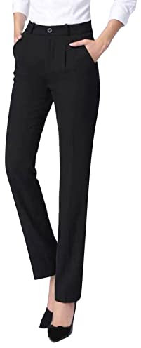Pantalon Elastique Femme - Pantalon Chino Droit Taille Moyenne pour Femme Short De Bain Cactus Jack
