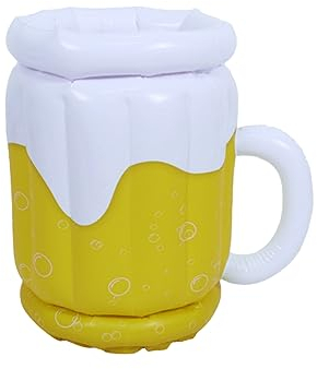 Dispositivo di Raffreddamento Gonfiabile della Birra, Dispositivo di Raffreddamento Gonfiabile di Forma del Boccale di Birra Pop-up Dispositivo di Raffreddamento Gonfiabile del Vino Grande(50×30CM)