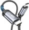 JSAUX USB C zu HDMI 2.1 Kabel [ 8K@60Hz 4K@240Hz ] 6.6 FT Aluminium Typ C zu HDMI Ultra High Speed geflochtenes Kabel [Thunderbolt 4/3] Unterstützung 48Gbps/HDR/HDCP 2.3 für Laptop, Tablet, Galaxy S24
