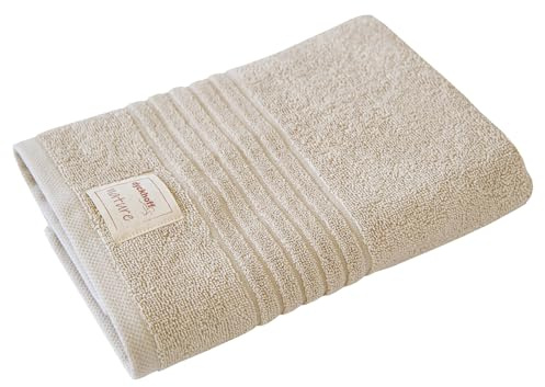 Dyckhoff Frottierserie 'Nature' Liegetuch 70 x 200 cm Stein - Beige