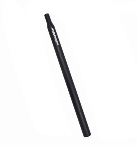 WANGSHAOWEI SattelstüTze Fahrradsattelstütze 25,4 mm 33,9 mm Aluminiumlegierung 350 mm 550 mm MTB Faltrad Sattelstütze Fahrradzubehör SattelstüTze Gefedert(Black33.9x550mm)