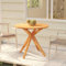 Myheimly Gartentisch 85x85x75 cm Massivholz Akazie 3014969de Rund