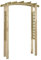 HOMTAKIE Pergola Bois Jardin Exterieur Pergola de Jardin avec Jardinière Arche de Pergola Décoration Entrée Allée de Jardin Patio Arrière-Cour Extérieur
