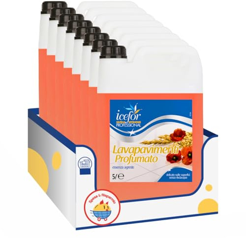 Lavapavimenti Profumato Essenza Agreste 5L – Freschezza Naturale – Variazioni 4/8 Pezzi (8)