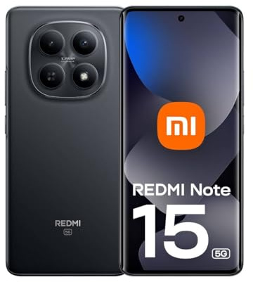 Redmi Note 15 5G 12+512 Black (No power adapter included)