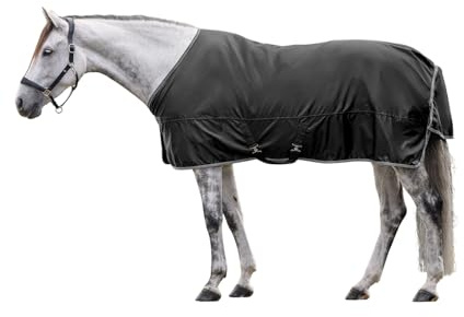 WALDHAUSEN Economic Regendecke, schwarz, 145 cm