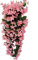 VORCOOL Künstliche Blumen 4 Blütenblätter Hängedeko Hochzeit Haus Dekoration (Rosa, 80cm)