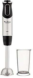 Batidora de mano - Moulinex DD65A810 QUICKCHEF, 1000 W, 10 velocidades