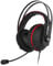 Asus TUF Gaming H7 PC and PS4 gaming headset with onboard 7.1 virtual surround and upgraded ear cushions for eyewear comfort - Red