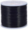 BENECREAT 20 Gauge (0.8mm) Aluminiumdraht 770FT (235m) Eloxiert Schmuck Handwerk machen Friesen Floral farbigen Aluminium Craft Draht - Schwarz