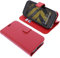 foto-kontor Custodia a Libro Compatibile con Cat S42 Cover di Colore Rosso