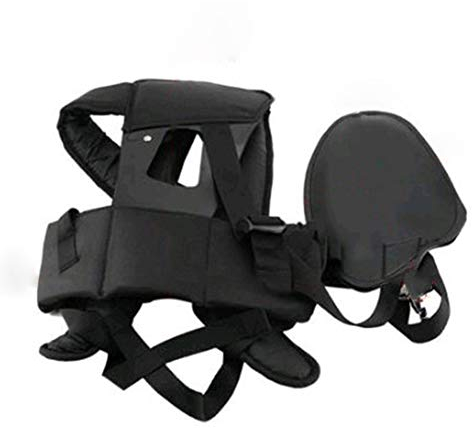 FYBlossom Doppelschultergurt Tragegurt Profi, Schulterriemen Motorsense Trimmer Schultergurt, Komfort Einstellbare Schultergurt Tragegurt Für Rasentrimmer Freischneider Motorsense (Stil D)