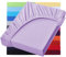 NatureMark Basic Boxspringbett & Wasserbett Spannbettlaken 200 x 220 cm - 40 cm Steghöhe - 200x220cm Spannbetttuch - 100% Baumwolle, Flieder/Lavendel