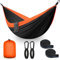 Hängematte Outdoor Camping 2 Personen 300 x 200 cm Ultraleicht Reise Hängematte 300 KG Tragfähigkeit Nylon Garten Strand Doppelhängematte