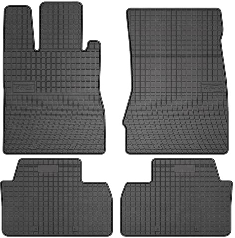 FROGUM EL Toro Gummimatten Ganzjähriges-Set von Autofussmatte Auto Fußmatten für Mercedes-Benz S-Klasse W220 1998-2005 | Beständiges Gummi Material | 1,5cm Schutzkante