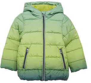 s.Oliver Junior Jungen 2151468 Steppjacke mit Kapuze und Allover Print, 73A1, 122 cm