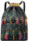 FAVORTALK Sportrucksack Damen Turnbeutel Herren Wasserdicht mit Kordelzug Sportbeutel mit ReißVerschluss und Breiter Schultergurt für Sport Fitnessstudio Reisen Schwimmen Strand,B03907