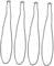 Zerodeko Elastic Band for Trash Can 4 Pack Bin Straps Fixing Garbage Bag Band Waste Bin Bag Anti-fall 70cm Black