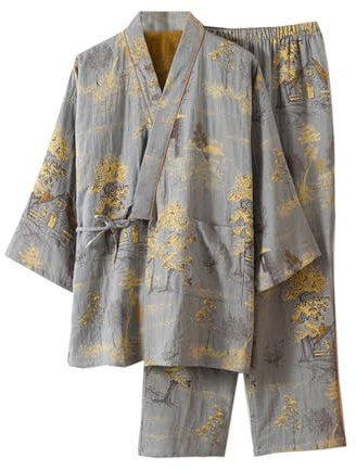 Kimono japonais - Vêtements de nuit pour hommes - Pyjamas décontractés