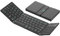 Nillkin Foldable Bluetooth Keyboard with Built-in Touchpad & Number Pad - Ultra Portable Wireless Keyboard for iPad, Surface Tablet, Smartphone, Laptop PC (Black)