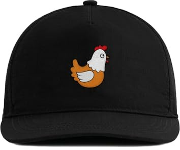 tshirtladen Cap schwarz bestickte Kappe mit Stickerei Motiv Spruch Humor Statement Snapback für Männer und Frauen Unisex Kappe mit Text Stick Stickerei Basecap Fun Bestickt