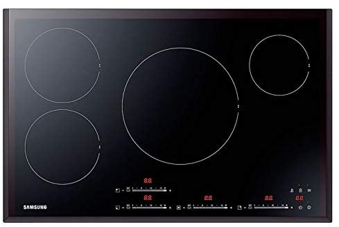 Samsung - Piano cottura ad induzione NZ84F7NB6AB finitura vetroceramica nero da 80cm