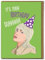Brainbox Candy - Funny Birthday Card - 'It's Your Birthday Duhhh!' - Billie Eilish Birthday Card - Novelty Joke Cards For Him Her Men Women Friends