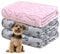 Gorgelly 1 Pack 3 Hundedecke, Weiche Haustierdecke Waschbar, Kuscheldecke Flauschig für Kleine Mittlere Hunde Katzen, Sofaschoner für Hunde, Hundedecke für Unterwegs, 60x50 cm