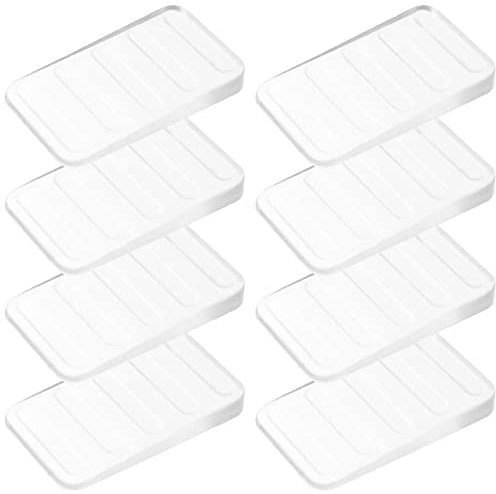 iplusmile 8st Abstandshalter Für Blockmöbel Tischstabilisatoren Kunststoffunterlegscheiben Schreibtisch Unterlegscheiben Durchsichtige Keile Aus Kunststoff Möbelkeil Pack Werkbank PVC