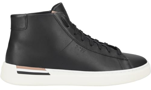 BOSS Sneaker Clint_HITO, Glattleder, Schwarz, Herren EU 44