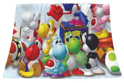 Flauschige Decke Cartoon Decke 3D-Druck Kuscheldecke 150x200 Fleecedecke Grün Wolldecke 150x200 Warme Sofadecke (8,220x260 cm)