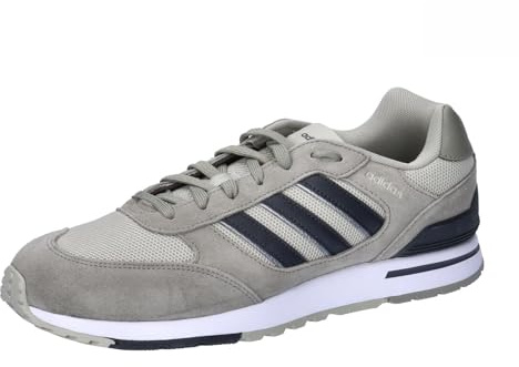 adidas Herren Sneaker Run 80s Silver Pebble/Carbon/Putty Grey 47 1/3