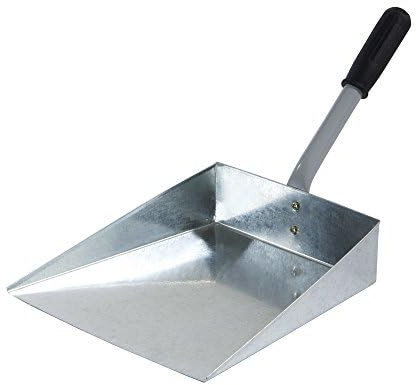 La zappa Paletta alza polvere in lamiera zincata per raccolta di polvere e immondizia 21 cm