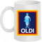 SAMAR Oldi Funny Mug, Birthday Gift idea, 11 oz Coffee Mug for Women Gift Present as a Joke Birthday Celebration, Dishwasher and Microwave Friendly. A Memorable Gift for Mum, Wife, Grandmother, Aunty