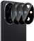 zZjoOoj [Lot de 3 protections d'appareil photo en métal compatibles avec Honor 200 Pro, dureté 9H et Ultra HD, accessoires en verre anti-rayures pour appareil photo [pas pour Honor 200], noir