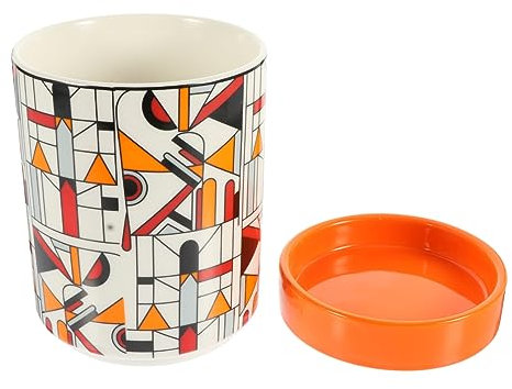 PRETYZOOM Soporte Palillos Cerámica Recipiente Escurrir Almacenaje Utensilios Cocina