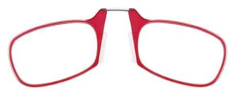 DIDINSKY Arthin Lesebrille ohne Bügel für Männer und Frauen. Leichte Brille als mobile Leselupe und Reisebrille. Perfekte Lesebrille für Frauen und Korrektionsbrille. Cherry +2.0