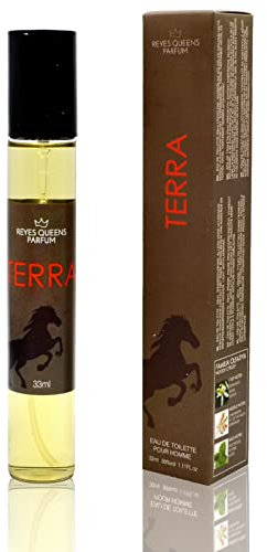GECO Green ECOmmerce - Terra Eau de Toilette 33 ml – Profumo Uomo caldo e sofisticato con note speziate e agrumate, ideale per chi cerca equilibrio tra forza e stile