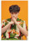 YOUMAN Poster Lay Zhang, Sängerin, chinesische Schauspielerin, Heimdekoration, Poster, Wandkunst, hängend, Bild, Druck, dekorative Malerei, Poster, 50 x 75 cm