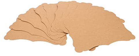 FUNOMOCYA Vintage Glückwunschkarten aus Papier 10 Stück, Blanke Oberfläche