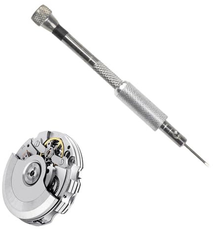 Set di cacciaviti di precisione – Set di cacciaviti elettronici in acciaio al carbonio, set di cacciaviti elettronici multiuso, set di strumenti di riparazione per la riparazione di orologi, 1,0 mm da